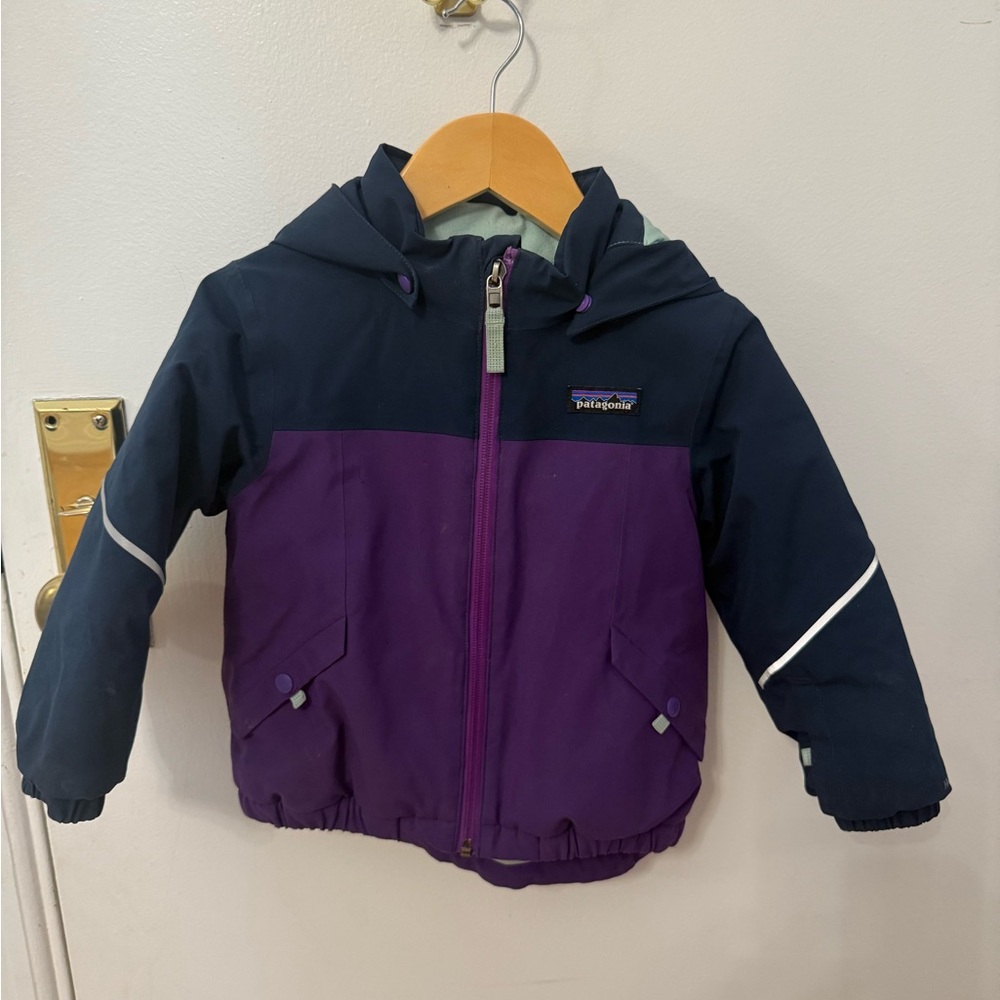 Patagonia Kids' Purple and Navy Jacket